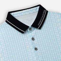 228PLS22110-XANH NHẠT-XL-1 Ảnh của Áo polo nam Maverick hoạ tiết Dugarco - 228PLS22110
